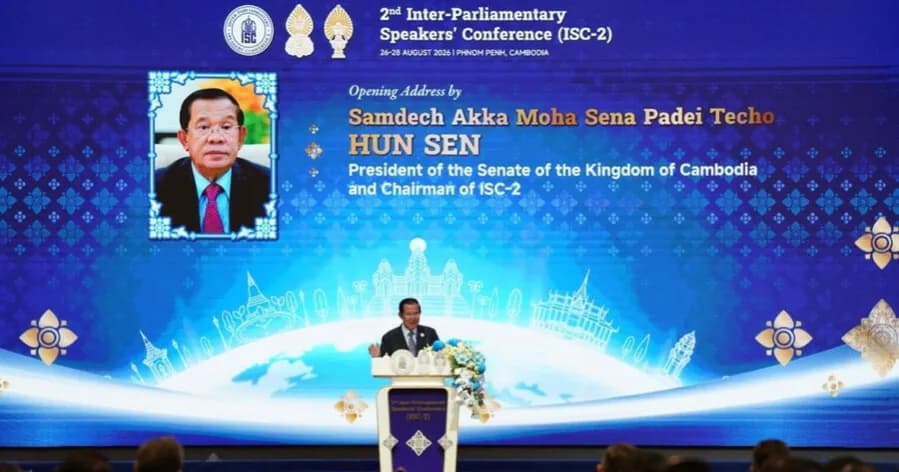 សេចក្តីថ្លែងការណ៍ទីក្រុងភ្នំពេញ ជាគំរូទូតសភាថ្មីក្នុងការកសាងសន្តិភាពសកល និងការការពារច្បាប់អន្តរជាតិ