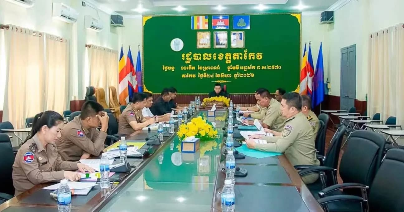 អាជ្ញាធរខេត្តតាកែវនឹងធ្វើកិច្ចសហប្រតិបត្តិការទប់ស្កាត់បទល្មើសគ្រឿងញៀន និងបទល្មើសឆ្លងដែនជាមួយខេត្តអានយ៉ាងរបស់វៀតណាម