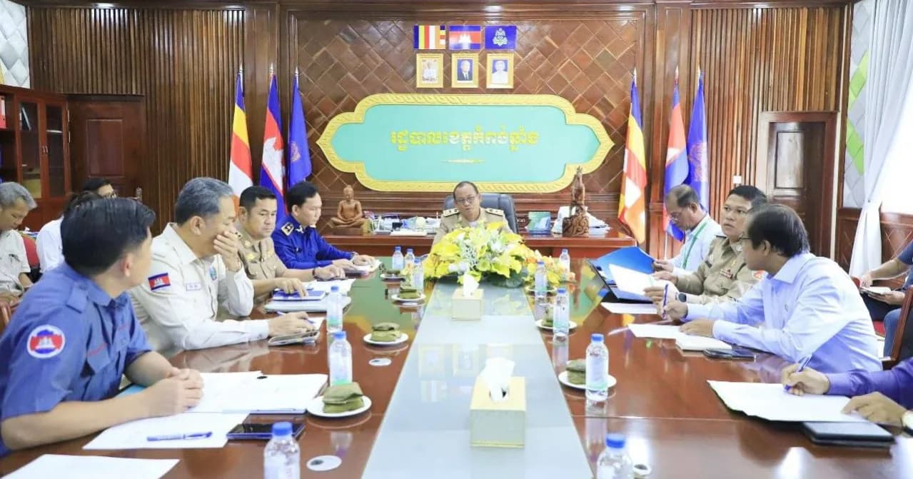 អភិបាលខេត្តកំពង់ឆ្នាំង ជំរុញឱ្យបង្កើនការប្រមូលពន្ធ ដើម្បីទ្រទ្រង់ការអភិវឌ្ឍខេត្ត