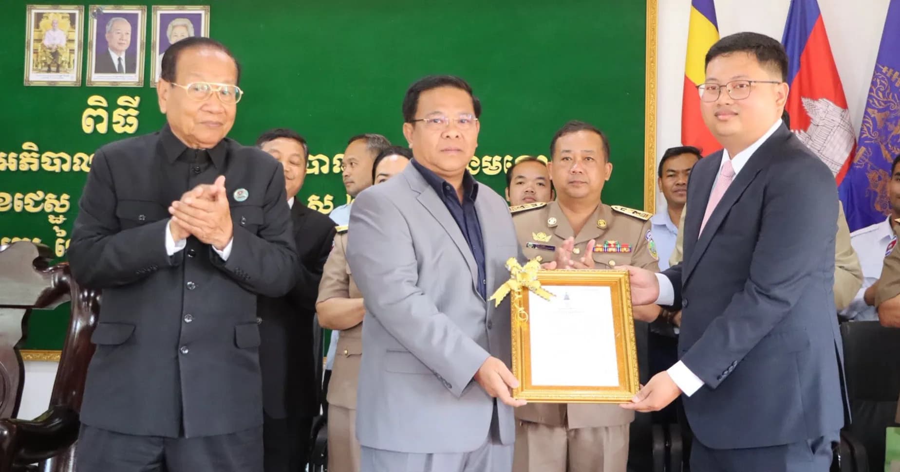 លោក ប៉េង សម្បត្តិថារ័ត្ន ត្រូវបានប្រកាសចូលកាន់មុខតំណែង ជាអភិបាលរងក្រុងសែនមនោរម្យ