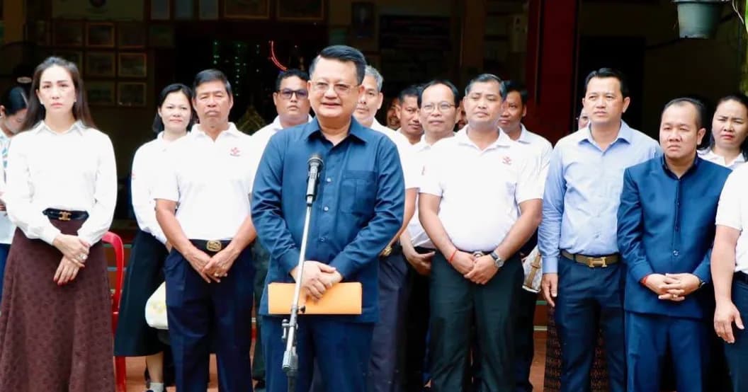 ប្រជាពលរដ្ឋប្រមាណជាង១,០០០គ្រួសារ នៅស្រុកគិរីវង់ ទទួលបានការព្យាបាលជំងឺដោយឥតគិតថ្លៃ