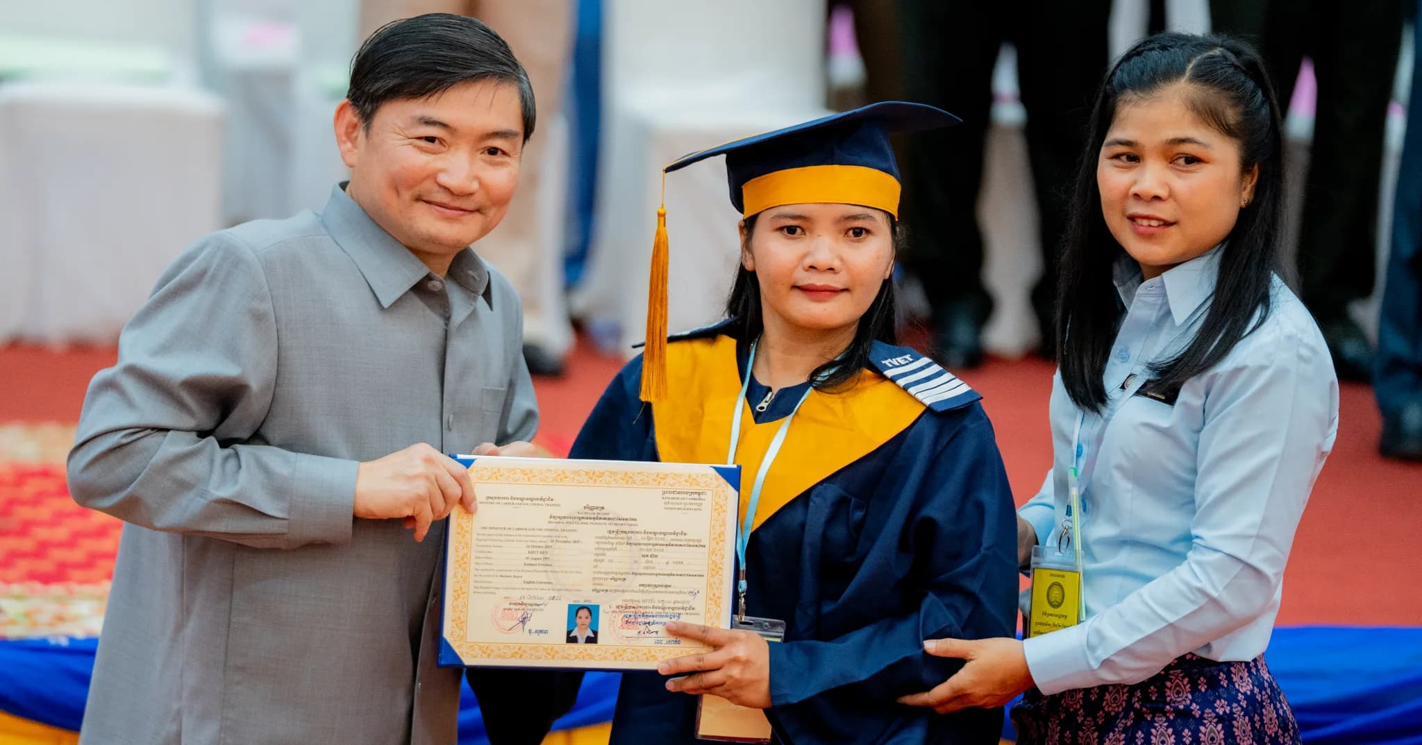 រដ្ឋមន្ត្រីក្រសួងការងារ ចាត់ទុក TVET ជា «ស្ពានចម្លង» យុវជន និងជា «វិថីចាប់យកជំនាញពិតប្រាកដ» ដើម្បីកសាងអនាគតដ៏ភ្លឺស្វាង
