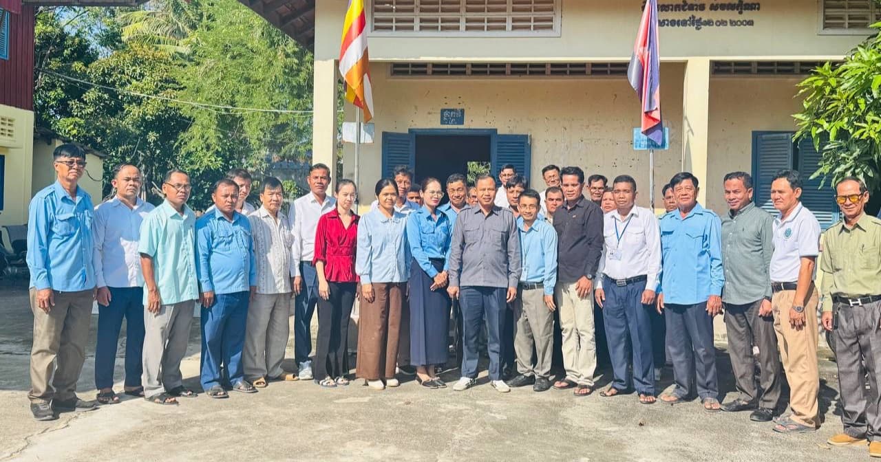អភិបាលស្រុកកោះអណ្ដែត អញ្ជើញជាអធិបតីក្នុងពិធីបើកវគ្គបណ្ដុះបណ្ដាលស្ដីពីការពិនិត្យបញ្ជីឈ្មោះ និងការចុះឈ្មោះបោះឆ្នោត ឆ្នាំ២០២៦